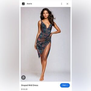 Averie Size Small Floral dress. Perfect condition